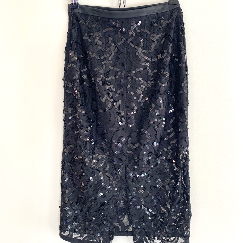 Express sequence pencil skirt